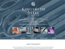 Tablet Screenshot of kingsmithsteel.com